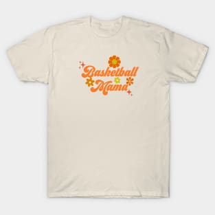 Basketball Mama - 70s style T-Shirt